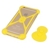 Pokrowiec etui bumper 3D Kaczuszka żółta myPhone Cube / 9