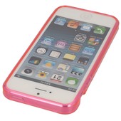 Pokrowiec silikonowe etui BACK CASE różowe myPhone C-Smart Pix / 7