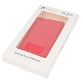 Pokrowiec oryginalne CUBE LTE silikonowe etui BACK CASE różowe myPhone Cube LTE / 7