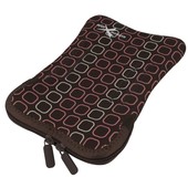 Pokrowiec etui na zamek Extreme kwadraty brązowe ASUS MeMO Pad 7 / 2