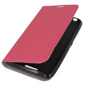 etui z klapk� etui z klapk� Velvet r�owe do SONY Xperia E4