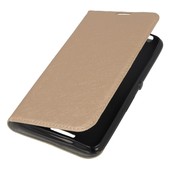 etui z klapk� etui z klapk� Velvet  z�ote do SONY Xperia E4