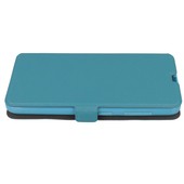 Pokrowiec etui Flexi Book niebieskie Microsoft Lumia 435 Dual SIM / 6
