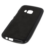 Pokrowiec etui Case Leather czarny do HTC One M9 Prime CE
