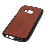 Pokrowiec etui Case Leather czerwony do HTC One M9 Prime CE