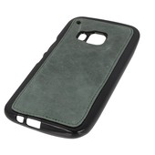 Pokrowiec etui Case Leather zielony do HTC One M9 Prime CE