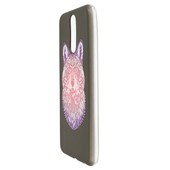 Pokrowiec etui silikonowe wzór Wilk HUAWEI P Smart / 5
