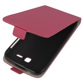 etui z klapk� z klapk� na magnes Prestige Slim Flexi r�owy do HUAWEI Ascend Y600