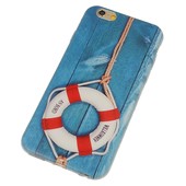 Pokrowiec etui silikonowe wz�r Ko�o Ratunkowe do APPLE iPhone 6