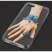 Pokrowiec etui żelowe Diamentowa Dłoń do APPLE iPhone 7