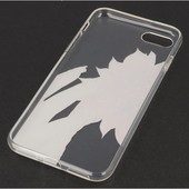 Pokrowiec etui żelowe Diamenciki Kwiat różowy APPLE iPhone 7 / 3