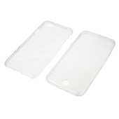 etui silikonowe silikonowe etui BACK CASE ultra slim 0,3mm na prz�d i ty� prze�roczysty do APPLE iPhone 8