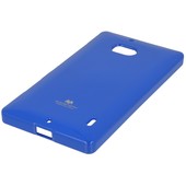 Pokrowiec etui silikonowe Mercury JELLY CASE niebieskie do NOKIA Lumia 930