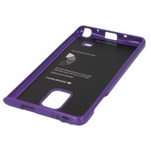 Pokrowiec etui silikonowe Mercury JELLY CASE fioletowy SAMSUNG Galaxy Note 4 Edge / 4