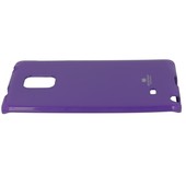 Pokrowiec etui silikonowe Mercury JELLY CASE fioletowy SAMSUNG Galaxy Note 4 Edge / 6