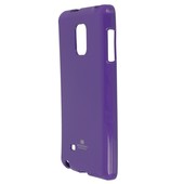 Pokrowiec etui silikonowe Mercury JELLY CASE fioletowy SAMSUNG Galaxy Note 4 Edge / 7