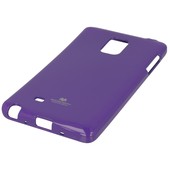 Pokrowiec etui silikonowe Mercury JELLY CASE fioletowy do SAMSUNG Galaxy Note 4 Edge