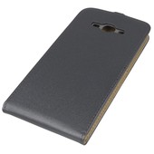 Pokrowiec z klapką na magnes Prestige Slim Flexi grafitowy SAMSUNG Galaxy A8 / 5