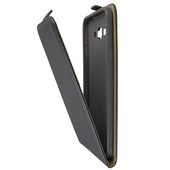 Pokrowiec z klapką na magnes Prestige Slim Flexi grafitowy SAMSUNG Galaxy A8 / 7
