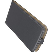 Pokrowiec z klapką na magnes Prestige Slim Flexi grafitowy SAMSUNG Galaxy A8 / 8