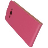 Pokrowiec z klapką na magnes Prestige Slim Flexi różowy SAMSUNG Galaxy A8 / 9