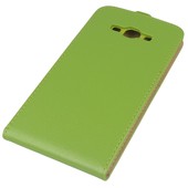 Pokrowiec z klapką na magnes Prestige Slim Flexi zielony SAMSUNG Galaxy A8 / 5