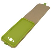 Pokrowiec z klapką na magnes Prestige Slim Flexi zielony SAMSUNG Galaxy A8 / 10