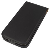 Pokrowiec z klapką na magnes Prestige Slim  czarny SAMSUNG Galaxy A8 / 2