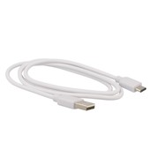 Kabel USB 1m Typ-C biały TCL 10 SE / 3