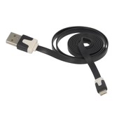 Kabel USB paski 1m Lightning czarny do APPLE iPhone 6s