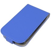 Pokrowiec z klapką na magnes Prestige Slim Flexi niebieski ALCATEL One Touch Pop C2 / 2