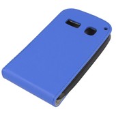 Pokrowiec z klapką na magnes Prestige Slim Flexi niebieski ALCATEL One Touch Pop C2 / 5