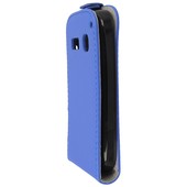 Pokrowiec z klapką na magnes Prestige Slim Flexi niebieski ALCATEL One Touch Pop C2 / 7