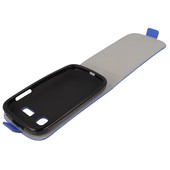 Pokrowiec z klapką na magnes Prestige Slim Flexi niebieski ALCATEL One Touch Pop C2 / 11