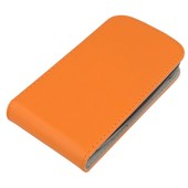 Pokrowiec z klapką na magnes Prestige Slim Flexi pomarańczowy ALCATEL One Touch Pop C2 / 3