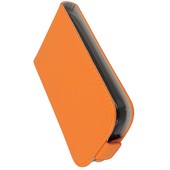 Pokrowiec z klapką na magnes Prestige Slim Flexi pomarańczowy ALCATEL One Touch Pop C2 / 9