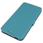 Pokrowiec etui Flexi Book niebieskie do HTC Desire 520
