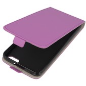 etui z klapk� z klapk� na magnes Prestige Slim Flexi fioletowy do HUAWEI Honor 4X