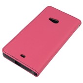 Pokrowiec etui z klapką na magnes Fancy Case różowo-granatowe PHILIPS Xenium V787 / 3