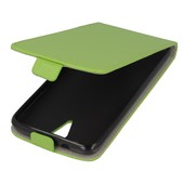 etui z klapk� z klapk� na magnes Prestige Slim Flexi zielony do HTC Desire 620