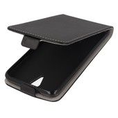 etui z klapk� z klapk� na magnes Prestige Slim Flexi czarny do HTC Desire 620