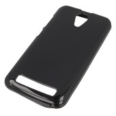 pokrowiec oryginalne GO! silikonowe etui BACK CASE czarne do myPhone GO!