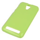 etui na ty� silikonowe etui BACK CASE zielone do myPhone GO!