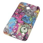 etui pozosta�e silikonowe etui BACK CASE Graffiti Crazy do NOKIA Lumia 630