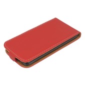 Pokrowiec z klapk na magnes Prestige Slim Flexi czerwony do Lenovo K3 Note