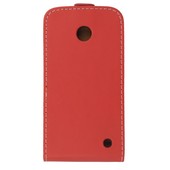 Pokrowiec z klapką na magnes Prestige Slim Flexi czerwony ALCATEL One Touch Pop C2 / 7