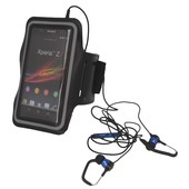 Pokrowiec opaska sportowa na rękę Premium czarna ALCATEL One Touch Pop C7 / 2