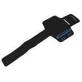 Pokrowiec opaska sportowa na rękę Premium czarna ALCATEL One Touch Pop C7 / 6