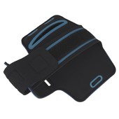Pokrowiec opaska sportowa na rękę Premium niebieska ALCATEL One Touch Pop C7 / 9