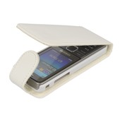 Pokrowiec z klapką na magnes Prestige biały SAMSUNG GT-S5611